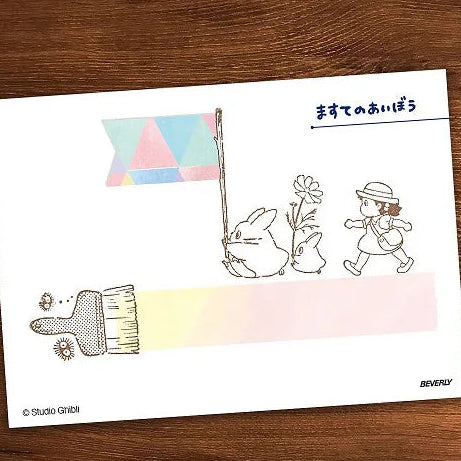 My Neighbor Totoro Wooden Rubber Stamp | Beverly Japan | Studio Ghibli