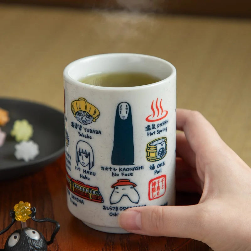 Spirited Away Small  Japanese Yunomi Tea Cup | Characters & Objects