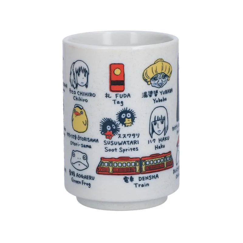 Spirited Away Small  Japanese Yunomi Tea Cup | Characters & Objects