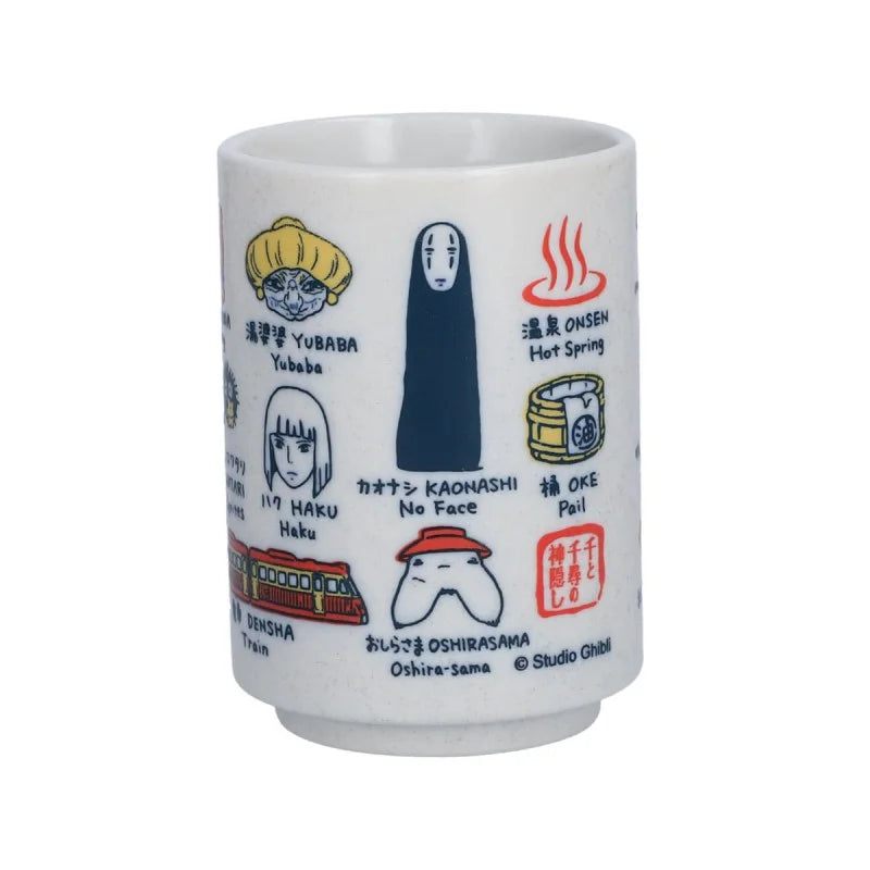 Spirited Away Small  Japanese Yunomi Tea Cup | Characters & Objects