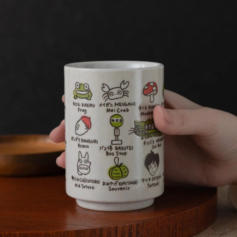 My Neighbor Totoro Small  Japanese Yunomi Tea Cup | Character & Scene Design