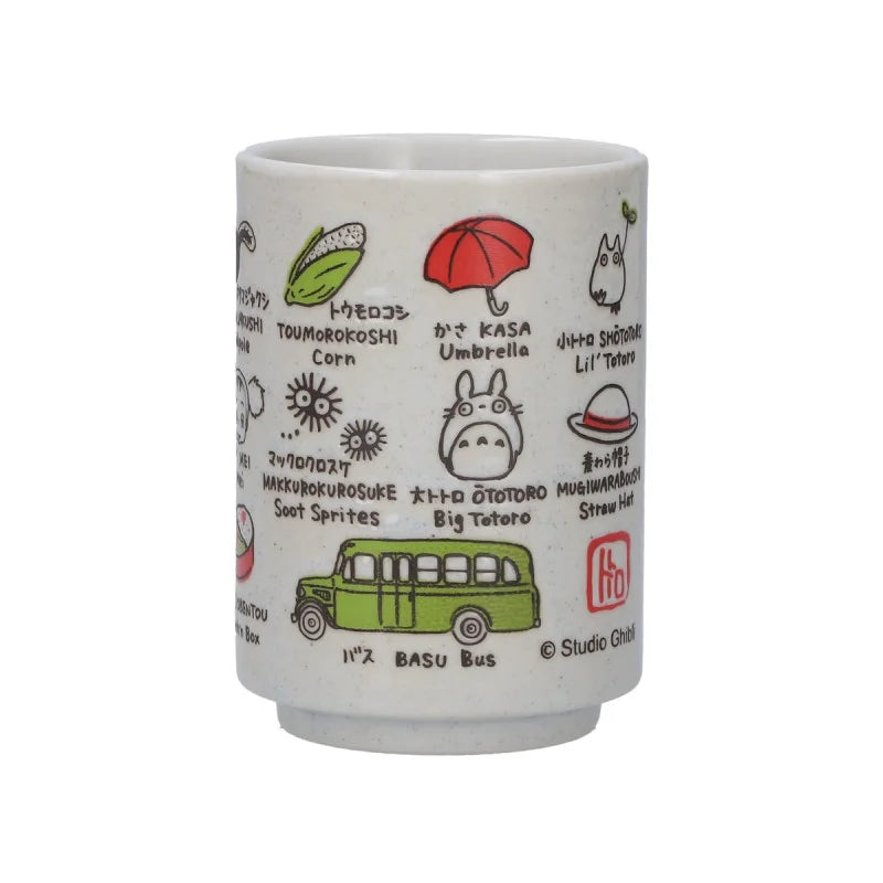 My Neighbor Totoro Small  Japanese Yunomi Tea Cup | Character & Scene Design