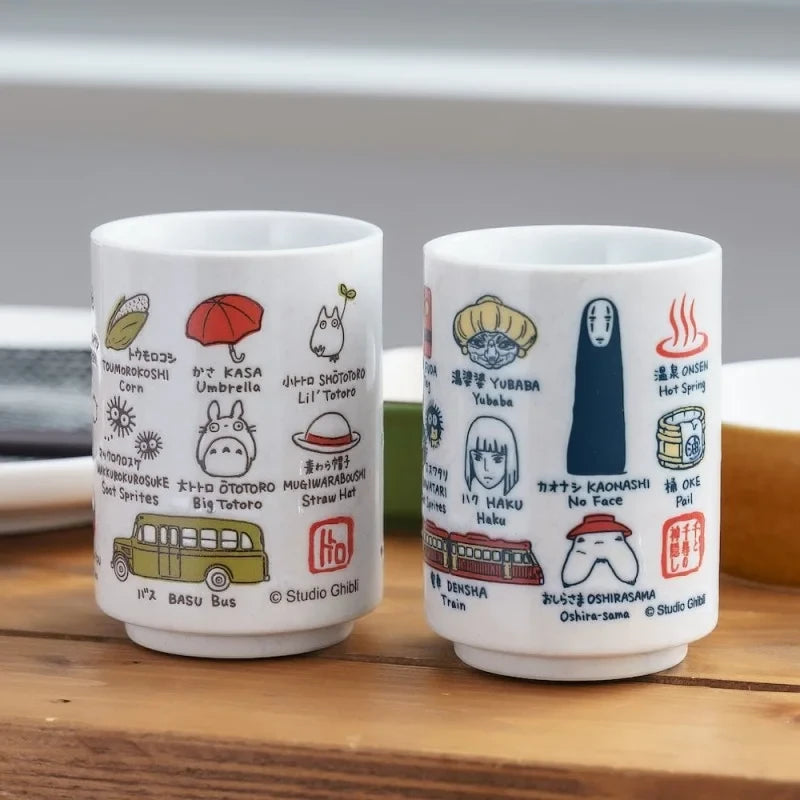 Spirited Away Small  Japanese Yunomi Tea Cup | Characters & Objects