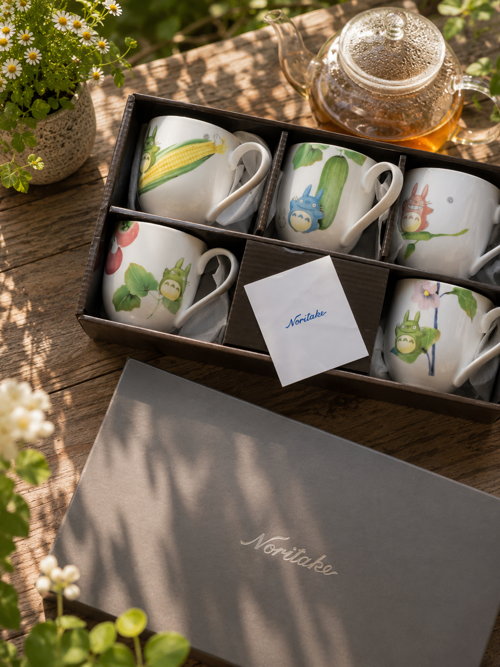 Studio Ghibli x Noritake Vegetable Series Porcelain Mug Boxset