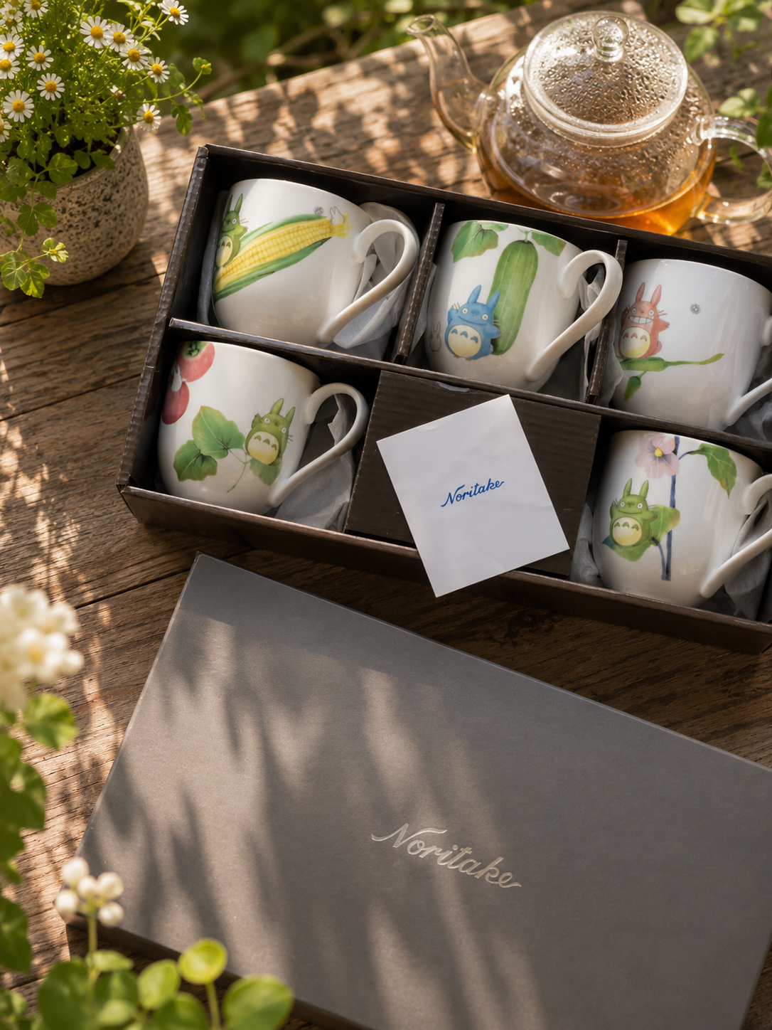 Studio Ghibli x Noritake Vegetable Series Porcelain Mug Boxset