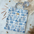 Whisper of the Heart Nostalgia Sketches Series Tote Bag |Studio Ghibli