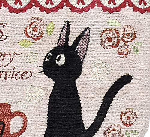 Kiki's Delivery Service Gobelin Tapestry Tote Bag - Jiji & Baguettes Studio Ghibli