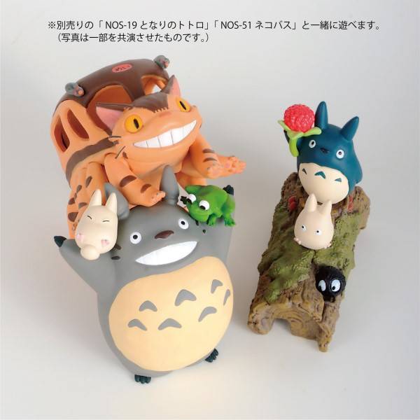 Ensky My Neighbor Totoro Nosechara Stacking Figures - Acorn Set｜Studio Ghibli