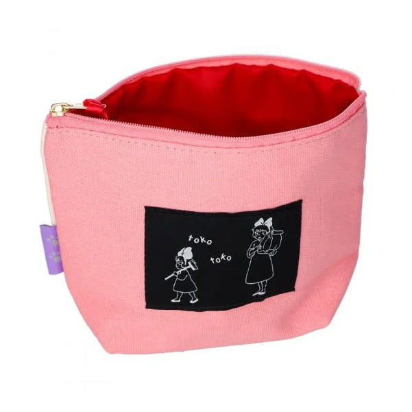 Kiki's Delivery Service Embroidery Pouch - Macaron Colour Canvas | Studio Ghibli